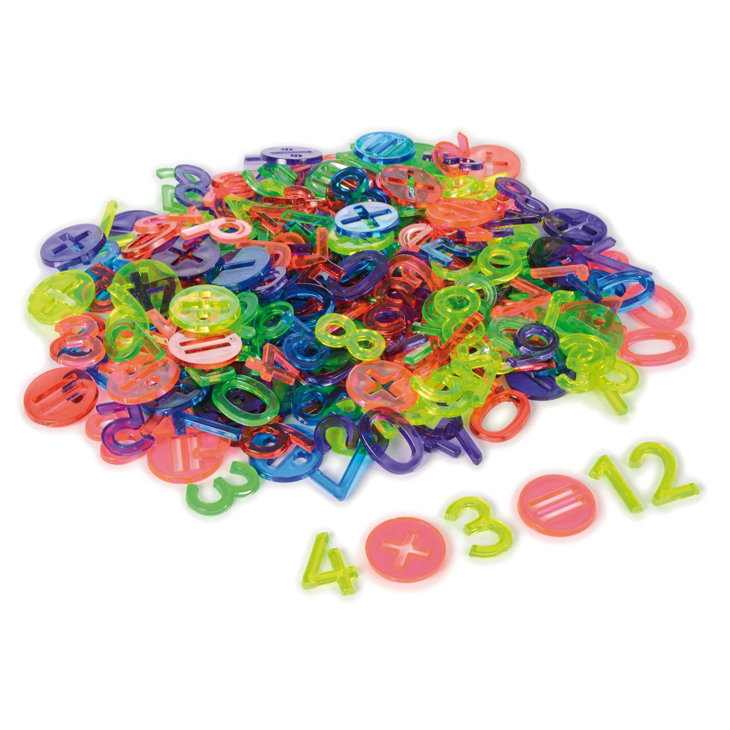 EDUPLAY 370159 Regenbogen Zahlen und Mathe-Zeichen