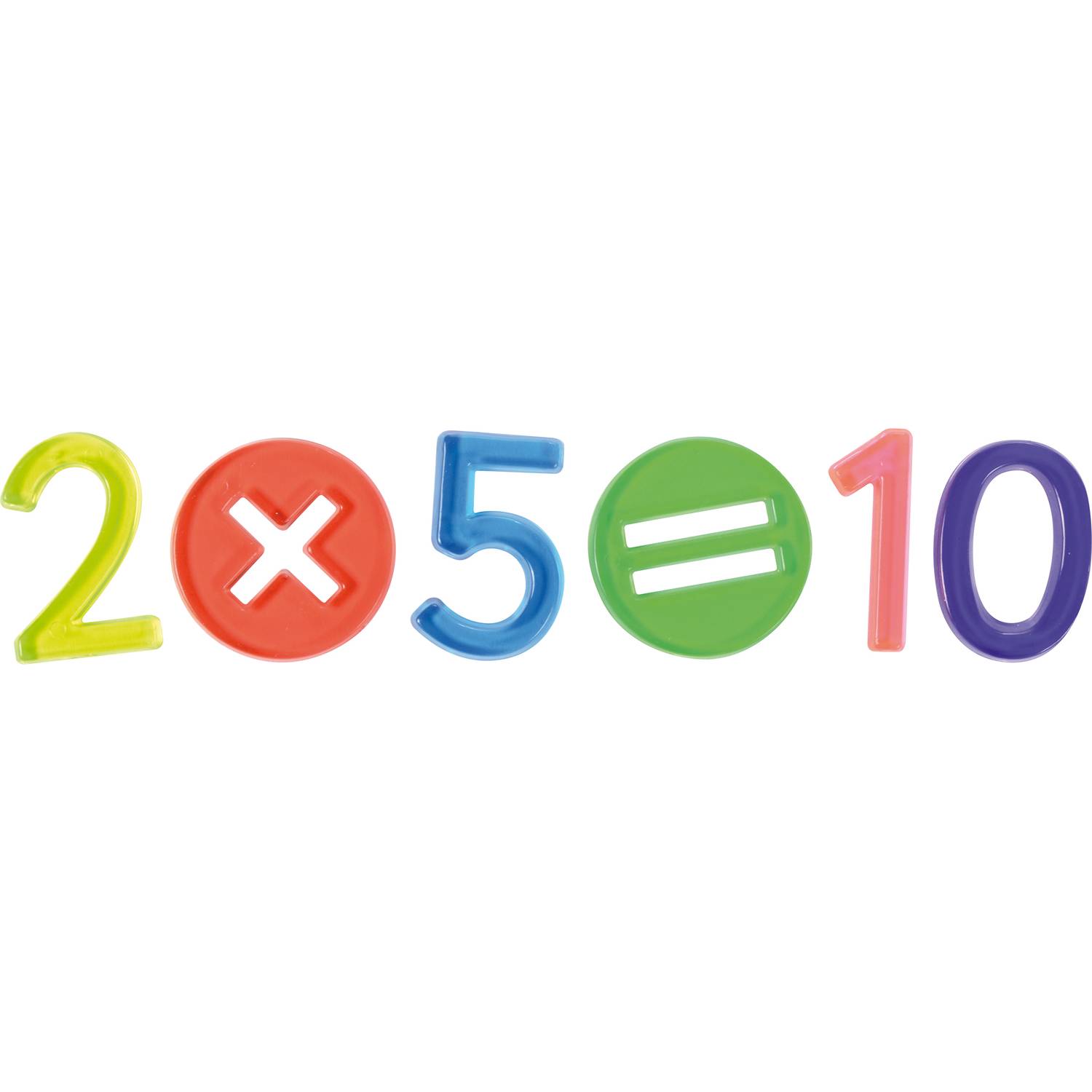 EDUPLAY 370159 Regenbogen Zahlen und Mathe-Zeichen