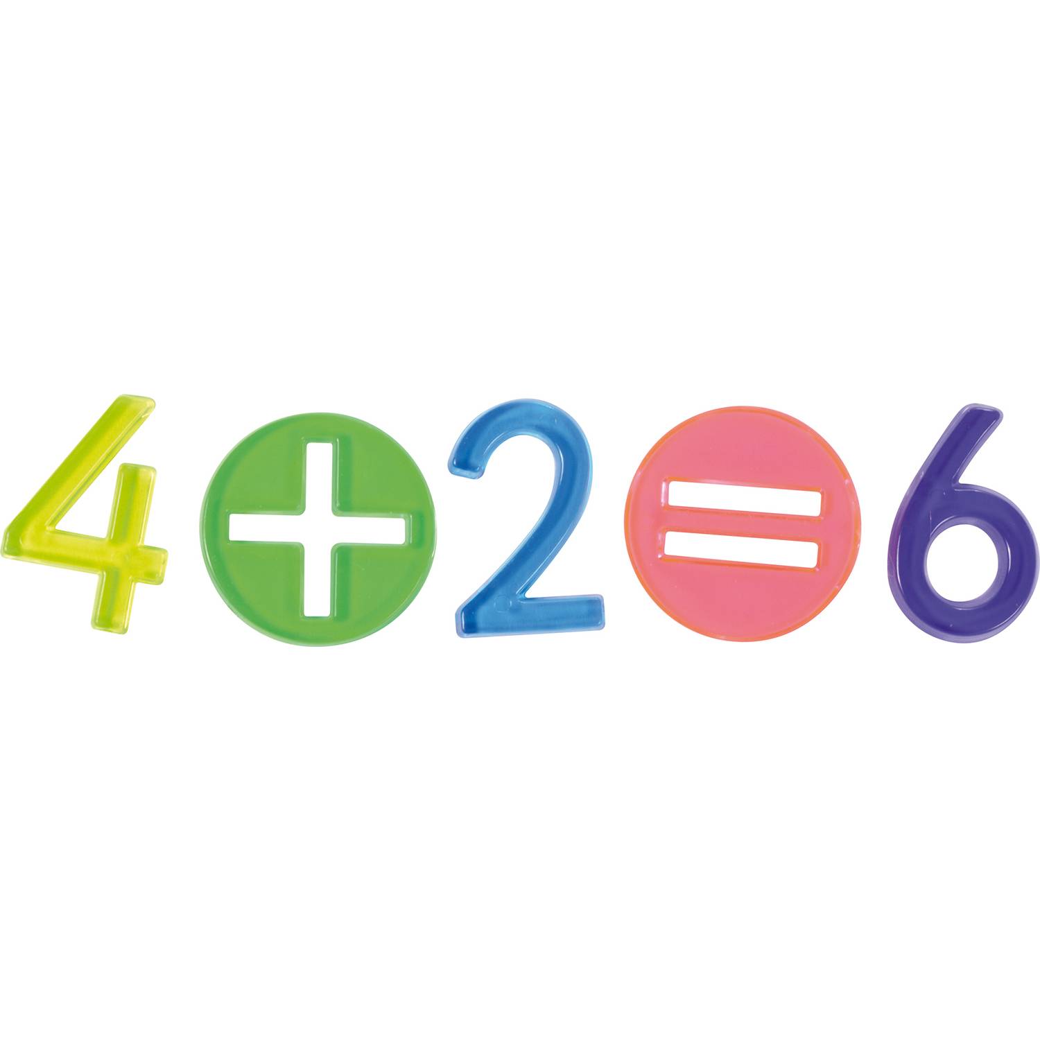 EDUPLAY 370159 Regenbogen Zahlen und Mathe-Zeichen