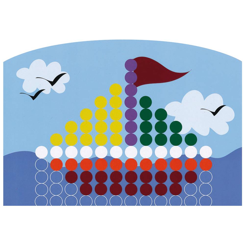 EDUPLAY 370161 Perlenbild-Baukasten