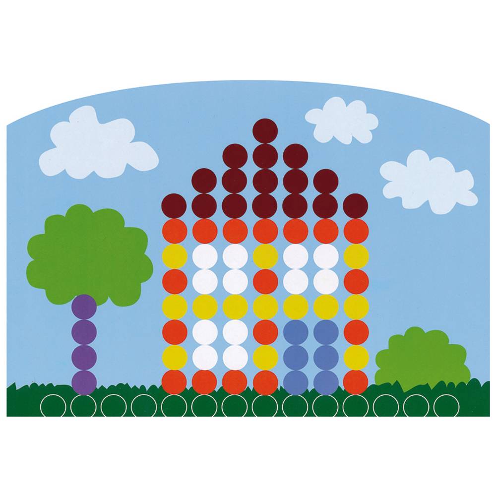 EDUPLAY 370161 Perlenbild-Baukasten