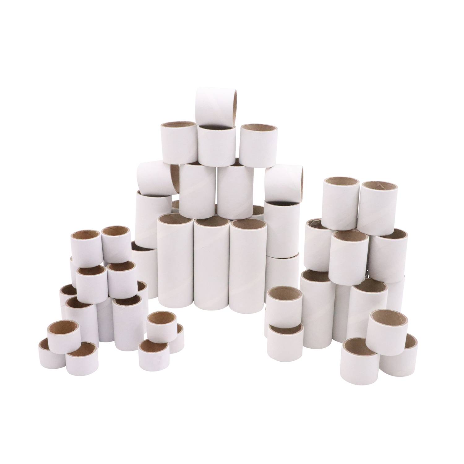 EDUPLAY 370175 Kartonrollen zum Basteln 54er Set