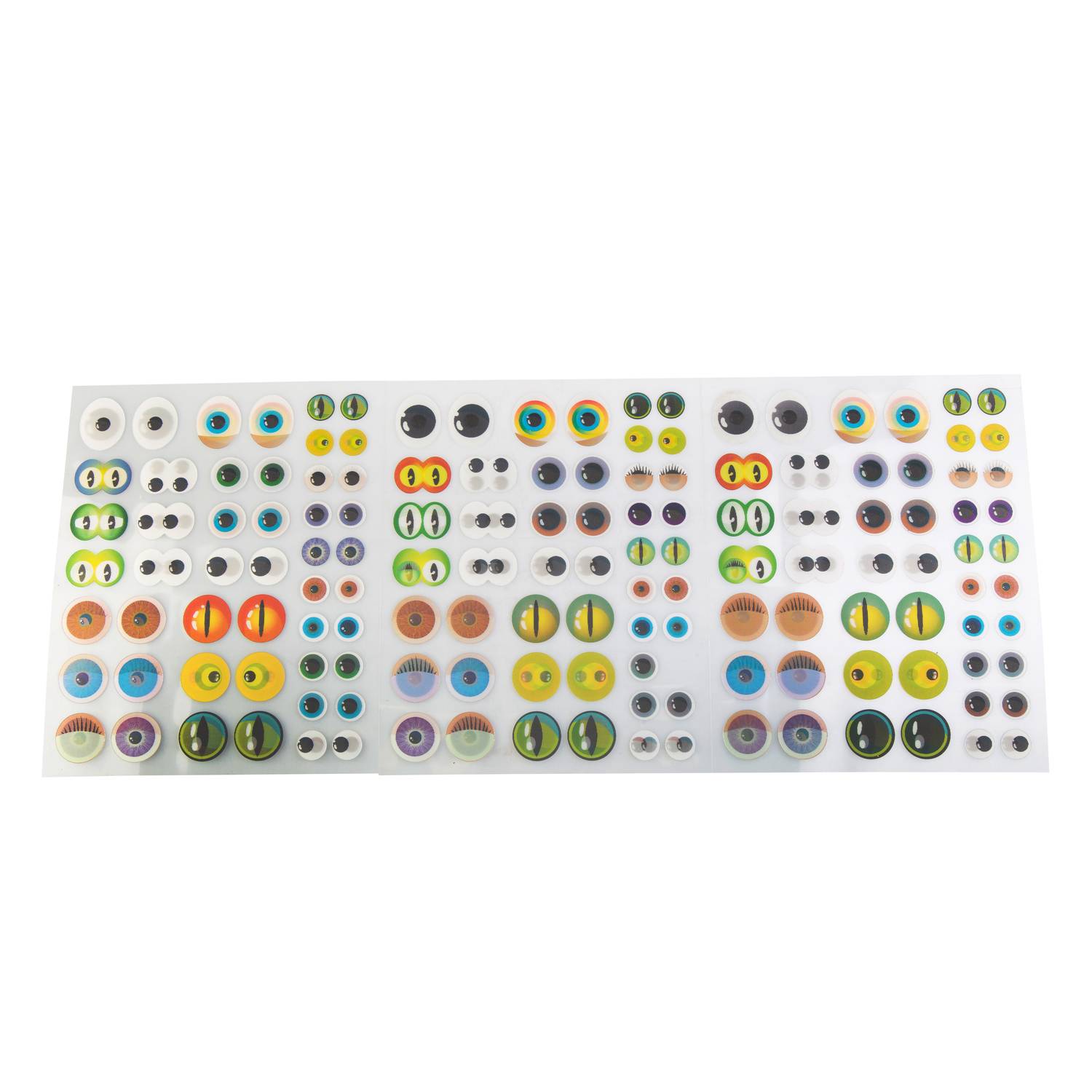 EDUPLAY 370178 Bunte Wackelaugen 144er Set