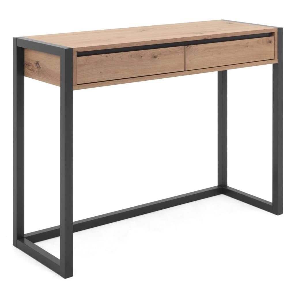 Finori Konsolentisch Denver 44 Artisan-Eiche und Anthrazit