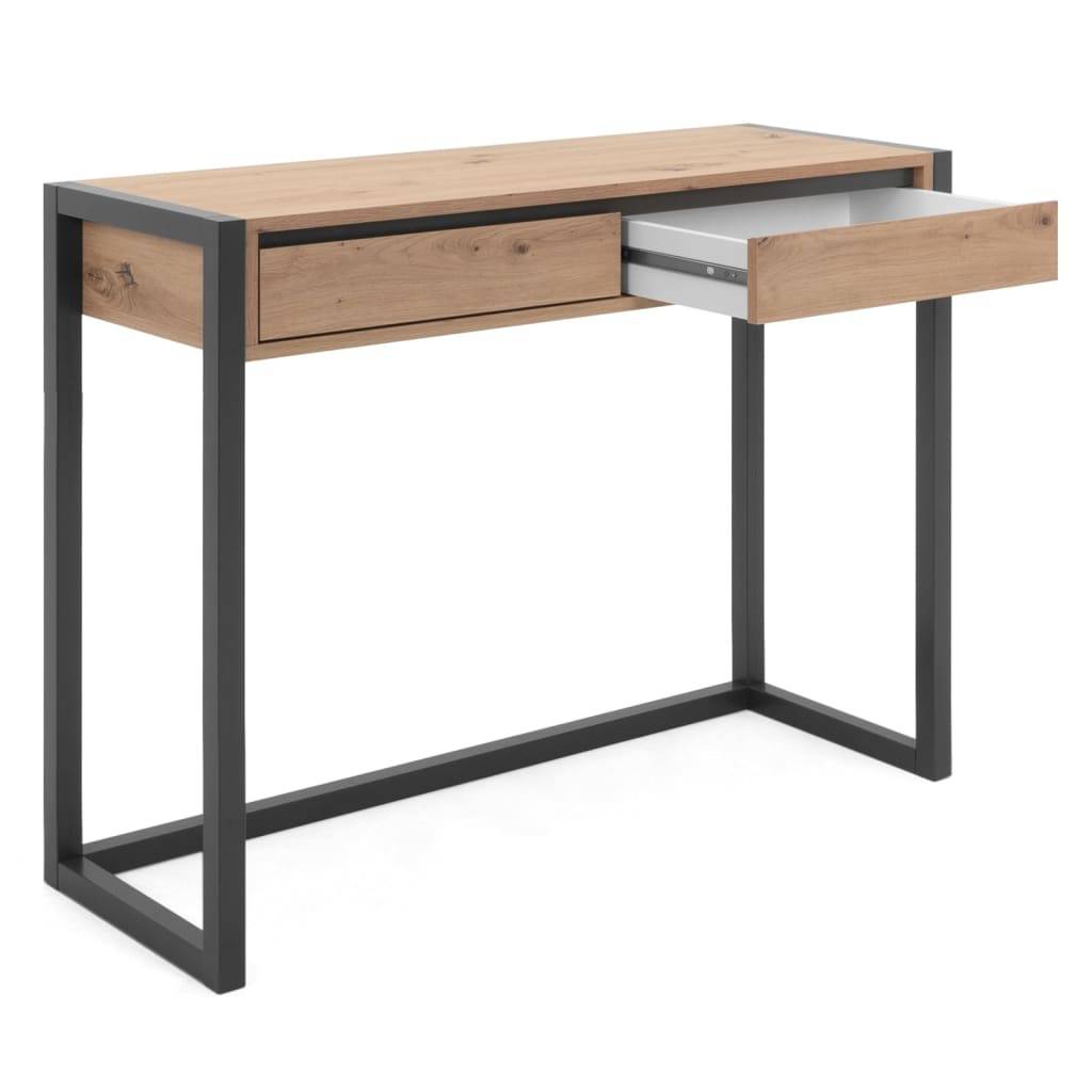 Finori Konsolentisch Denver 44 Artisan-Eiche und Anthrazit