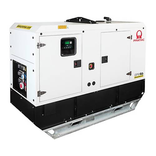 PRAMAC GPW 60 I - Diesel Stromerzeuger (400/230V | 3.400 cm³ Hubraum | 3 Phasen | 50 Hz | IP23 | E-Start | Stage V |
