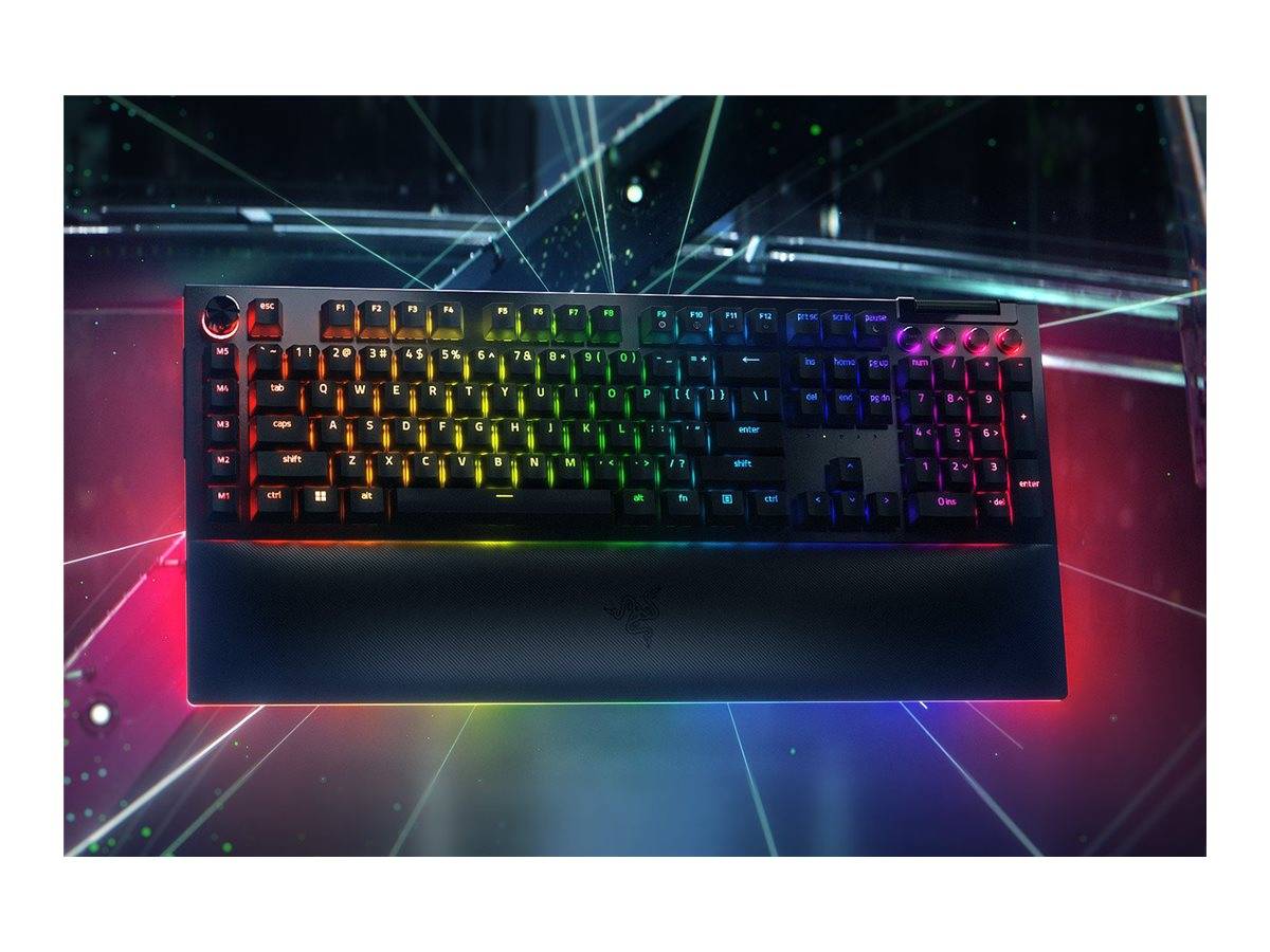 Razer BlackWidow V4 Pro - Tastatur - Hintergrundbeleuchtung