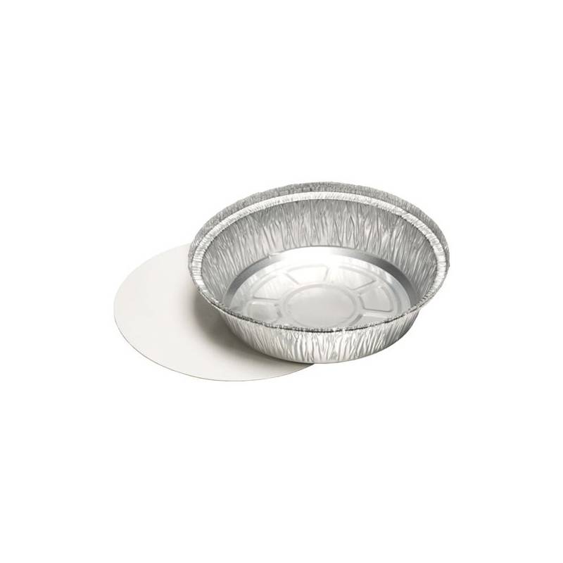 STARPAK Aluminium-Schale rund, mit Deckel, 770 ml