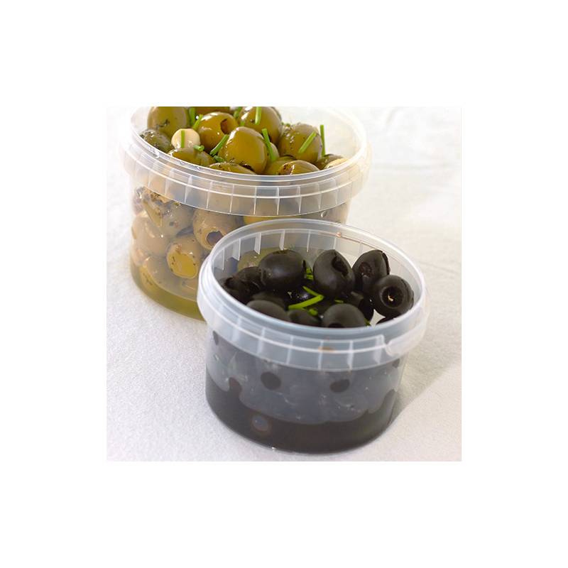 STARPAK Feinkost-Becher, rund, 240 ml, transparent