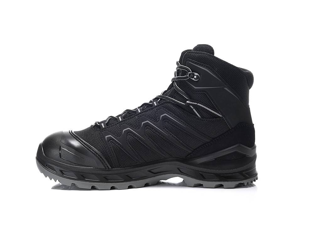 Sicherheitsstiefel LARROX Work GTX black-grey Mid S3 CI, Gr. 44