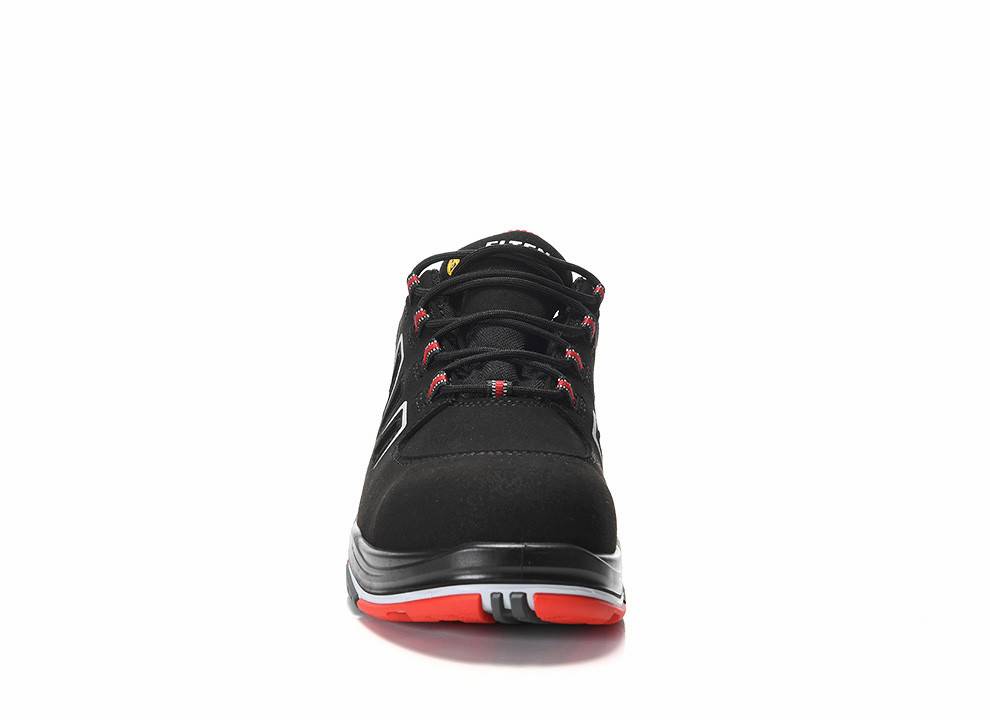 Sicherheitshalbschuh ALAN XXTP black-red Low ESD S3S, Gr. 48