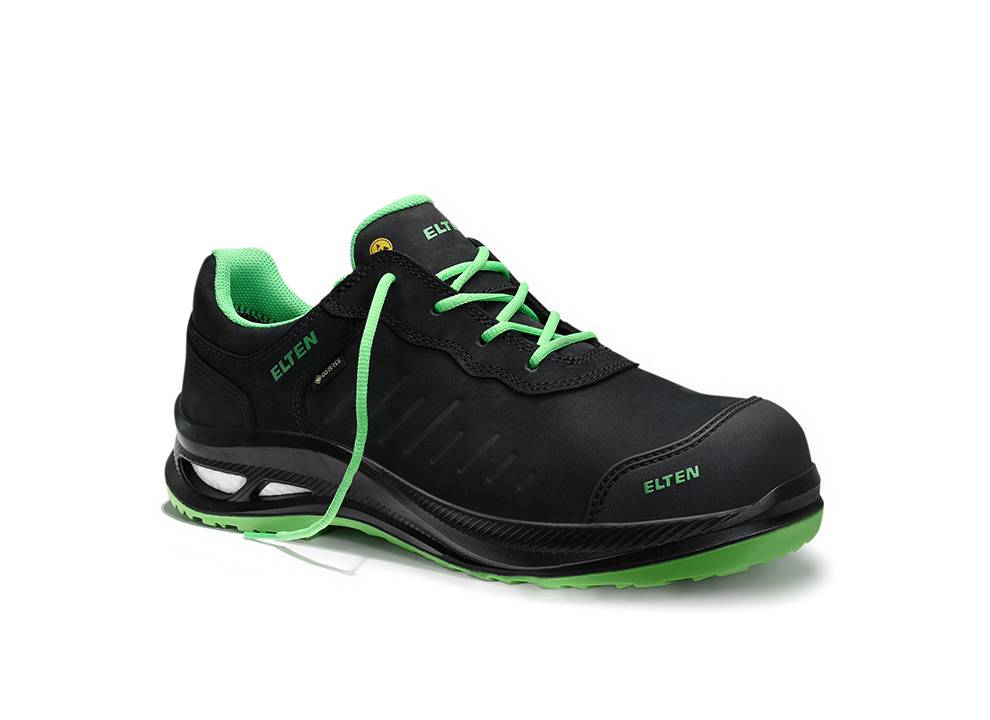 Sicherheitshalbschuh STEWART XXG Pro GTX black-green Low ESD S3 HI CI, Gr. 46