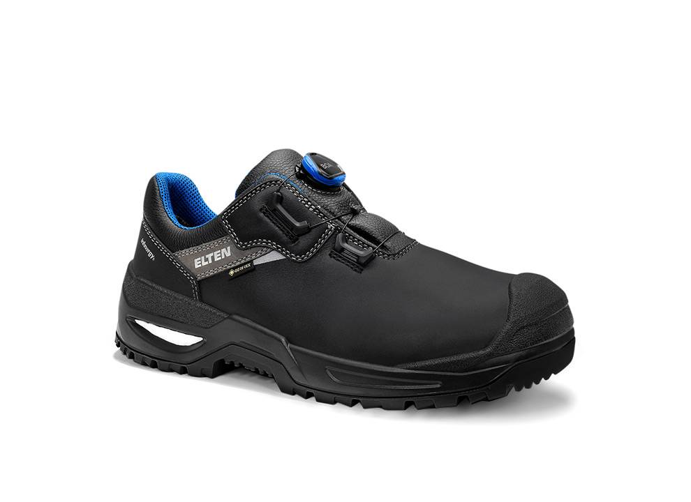 Sicherheitshalbschuh STEFANO XXSG BOA® GTX black-blue Low ESD S3S, Gr. 45