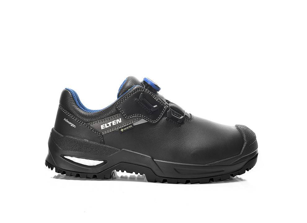 Sicherheitshalbschuh STEFANO XXSG BOA® GTX black-blue Low ESD S3S, Gr. 45