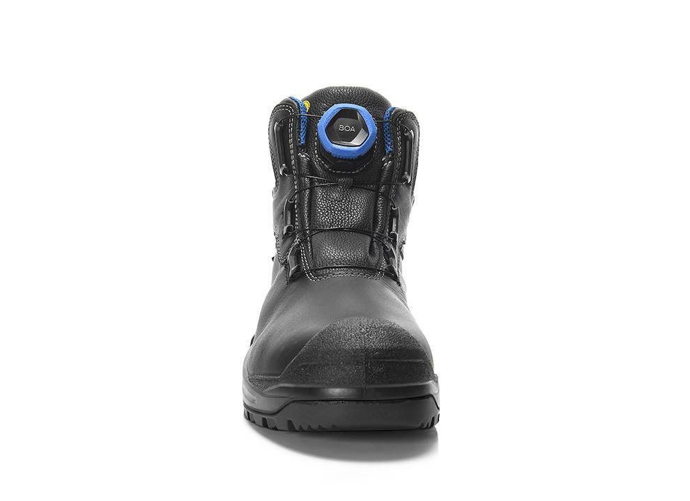 Sicherheitsstiefel STEFANO XXSG BOA® GTX black-blue Mid ESD S3S CI, Gr. 48