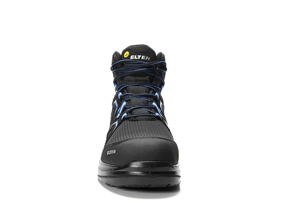 Sicherheitsstiefel FRY XXG Pro GTX black-blue Mid ESD S3 HI CI, Gr. 39