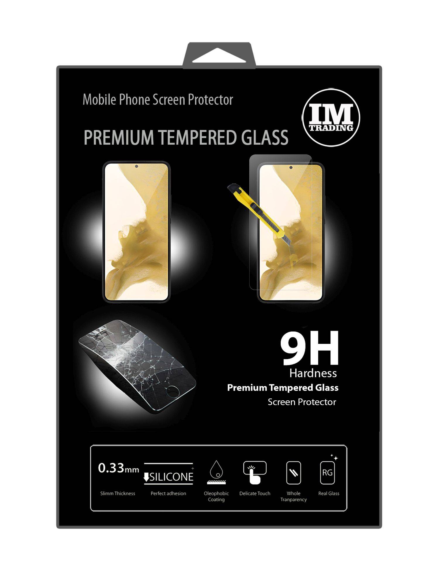 Schutzglas 9H kompatibel mit SAMSUNG GALAXY S23 PLUS (SM-916B) Displayschutzfolie Passgenau Glas