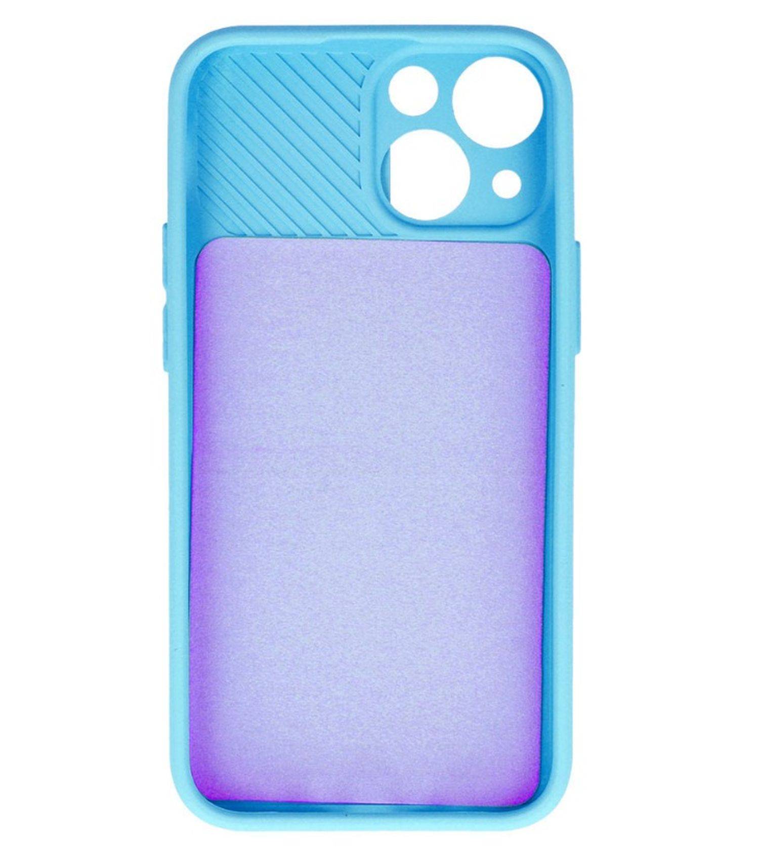 CamShield Silikon Case Schutzhülle mit Kameraschutz kompatibel mit Samsung Galaxy S23 (S911B) Blau