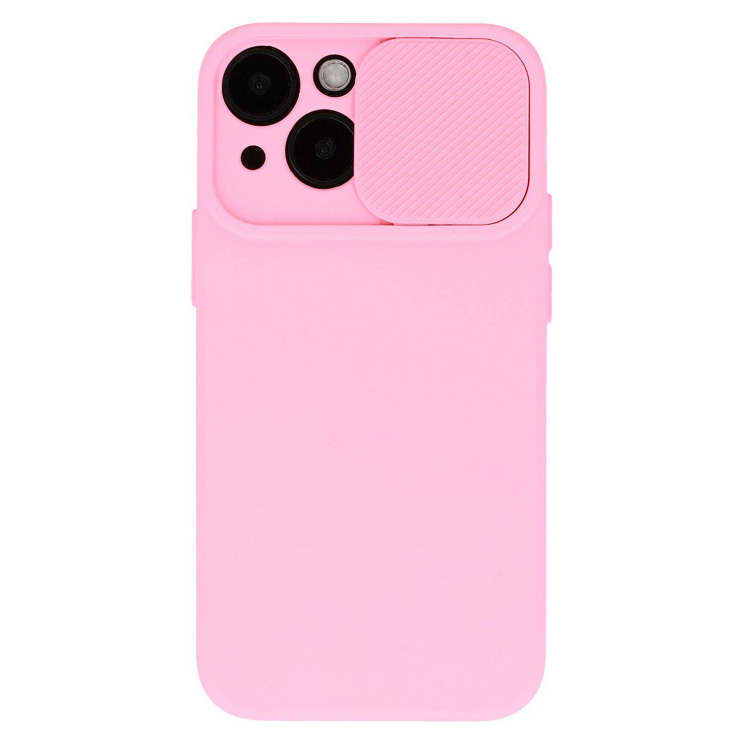 CamShield Silikon Case Schutzhülle mit Kameraschutz kompatibel mit Samsung Galaxy S23 (S911B) Rosa