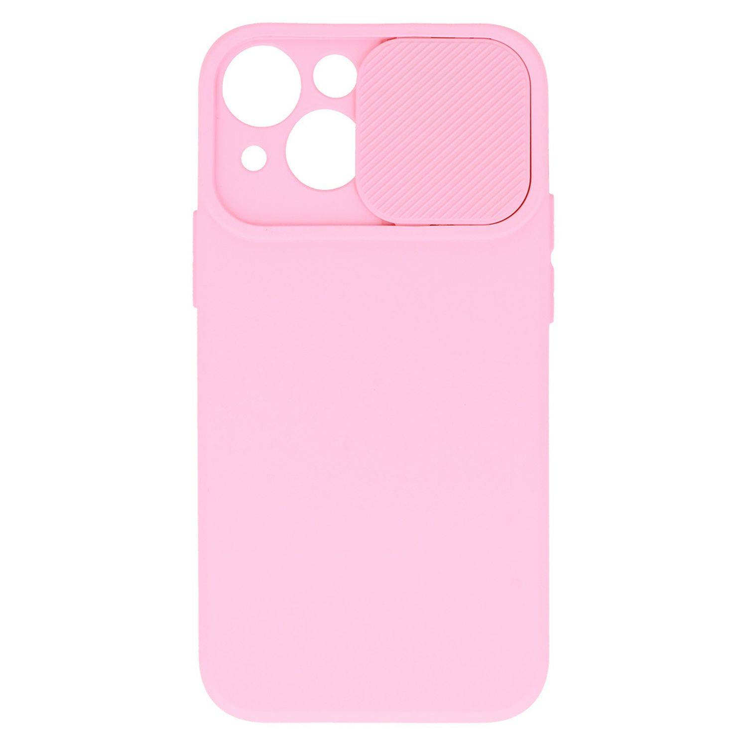 CamShield Silikon Case Schutzhülle mit Kameraschutz kompatibel mit Samsung Galaxy S23 (S911B) Rosa