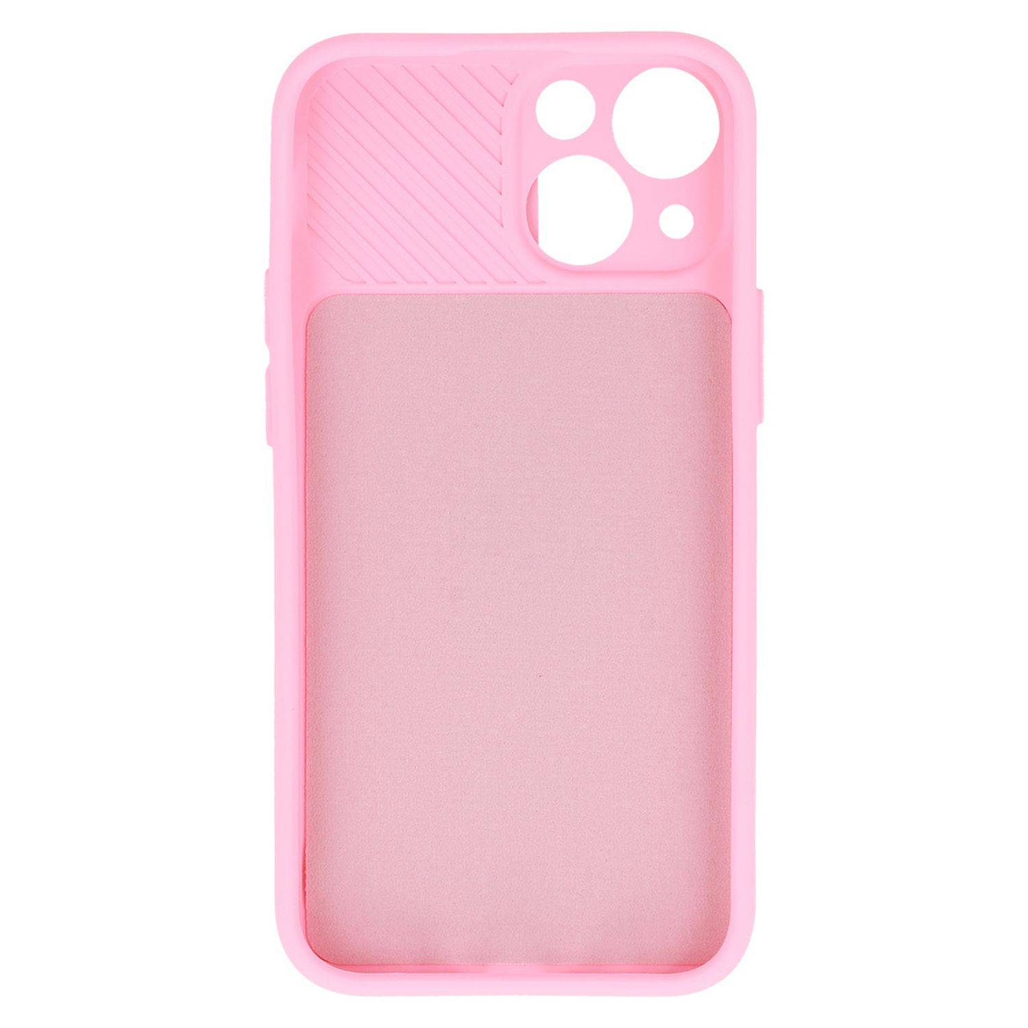 CamShield Silikon Case Schutzhülle mit Kameraschutz kompatibel mit Samsung Galaxy S23 (S911B) Rosa
