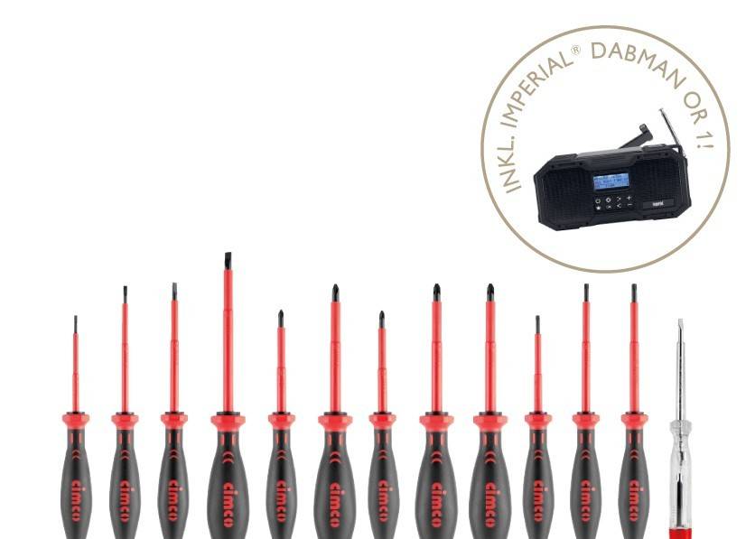 Cimco Werkzeuge SchraubendreherSetImperial 116918
