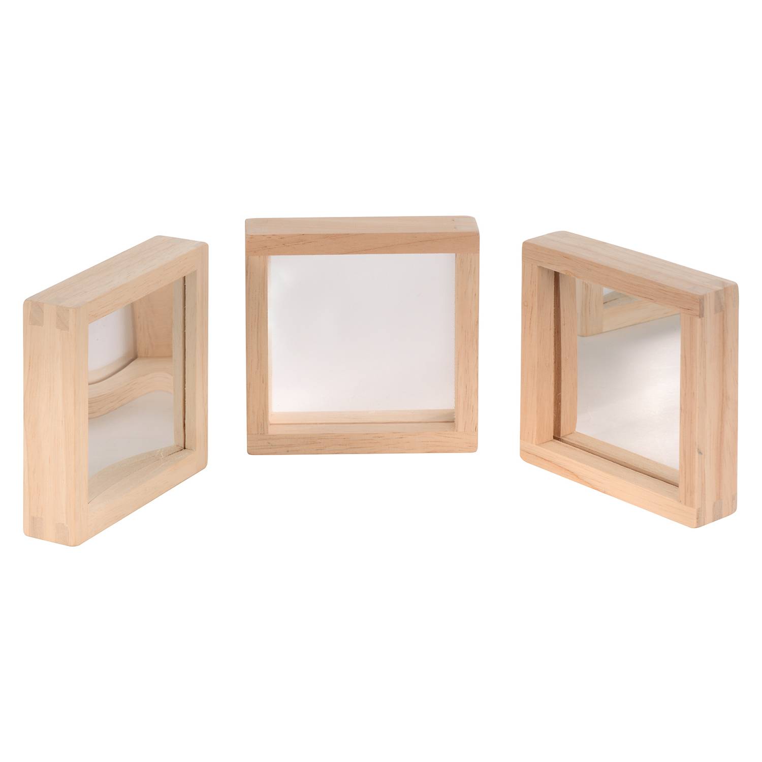 EDUPLAY 120785 Blocks bunt und Spiegel 7er Set