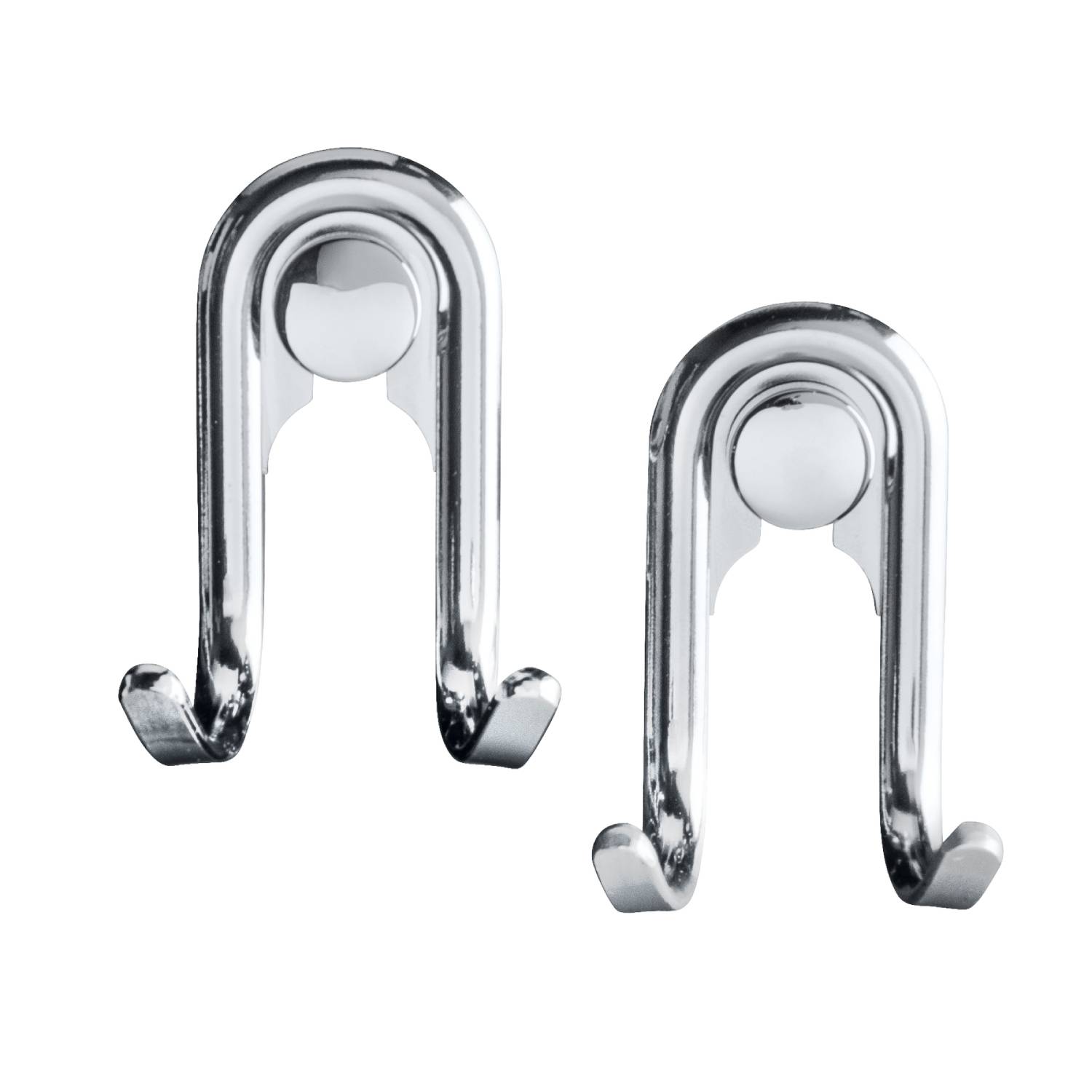 Maximex Turbo-Loc Doppelhaken, 2er Set, Befestigung ohne Bohren, rückstandslos