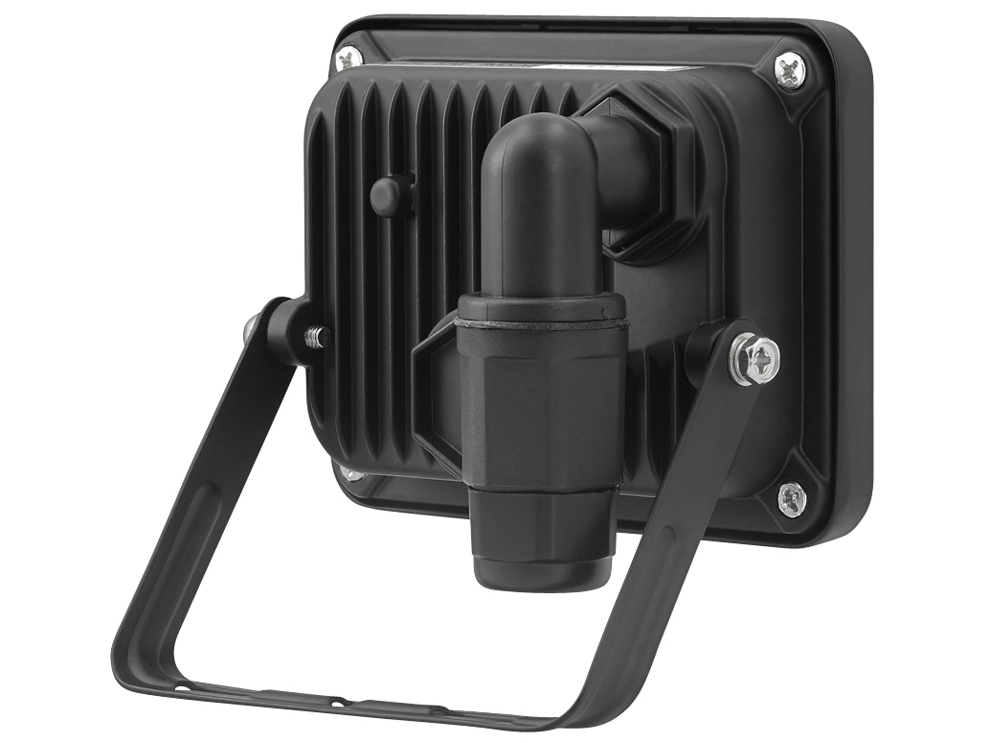 GOOBAY LED-Fluter, 10W, 850lm, 4000K, schwarz