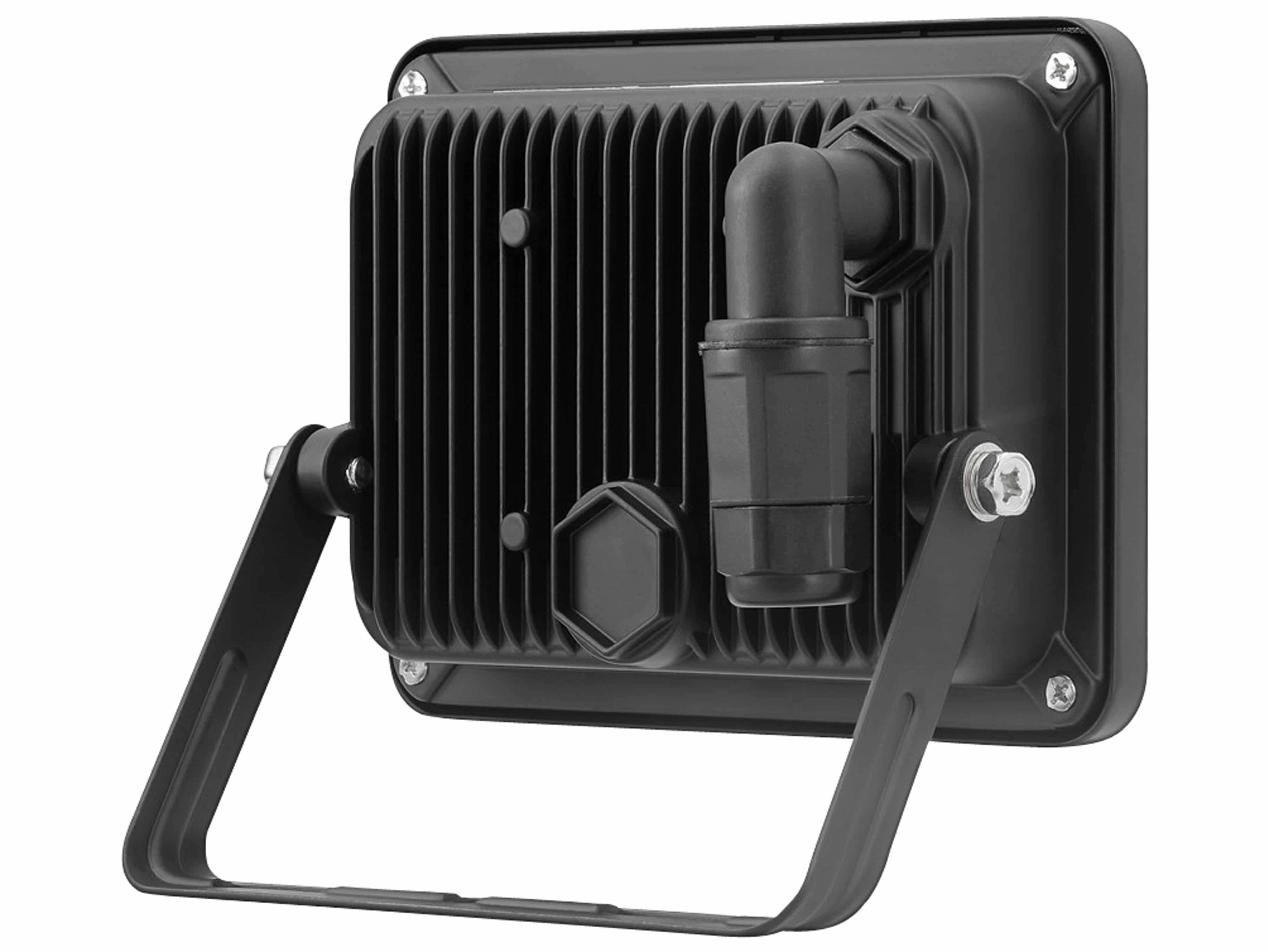 GOOBAY LED-Fluter, 30W, 2550lm, 4000K, schwarz