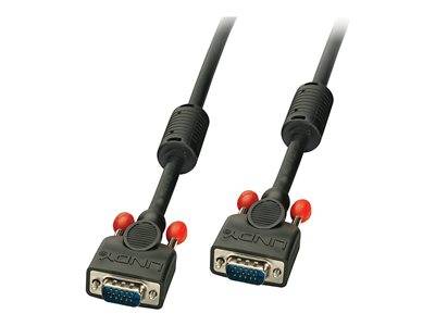 LINDY VGA Kabel M/M, schwarz 0,5m Audio, Video, Display & TV Optionen & Zubehör Videoadapter &