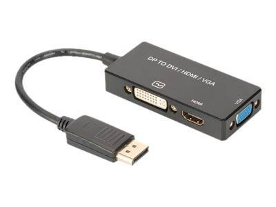 ASSMANN DisplayPort 1in3 Konverterkabel Audio, Video, Display & TV Optionen & Zubehör Videoadapter