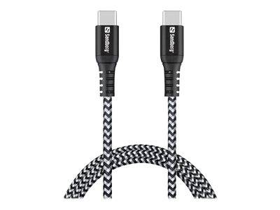 SANDBERG USB-C 3.1 > USB-A 3.0 1M SAVER Peripheriegeräte & Zubehör Kabel & Adapter - USB &