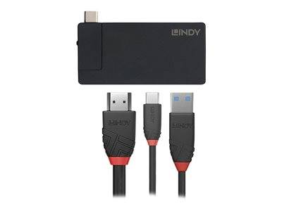 LINDY DST-Micro USB C Laptop Micro Dock Audio, Video, Display & TV Optionen & Zubehör Videoadapter