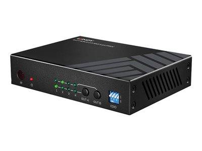 LINDY 4x2 HDMI 2.0 18G Matrix Switch Audio, Video, Display & TV Optionen & Zubehör Videoadapter &