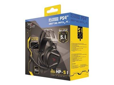 STEELPLAY Wired Headset 5.1 Sound HP51 Eingabe / Ausgabe Kopfhörer & Headsets