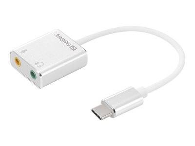 Sandberg USB-C to Sound Link Audio, Video, Display & TV Optionen & Zubehör Videoadapter & Kabel