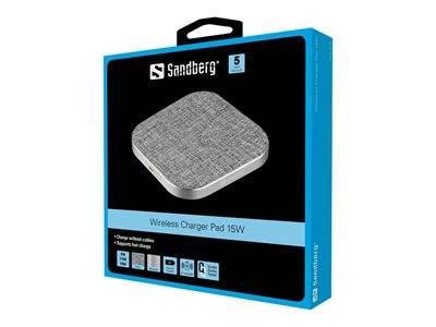 SANDBERG Wireless Charger Pad 15W Telekommunikation, UCC & Wearables &