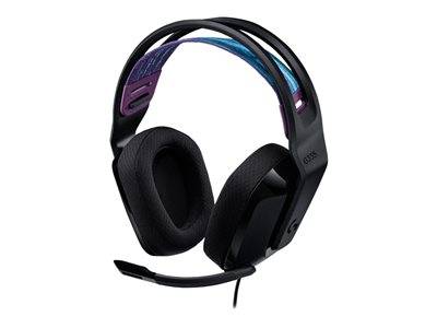 LOGI G335 Wired Gaming Headset - BLACK Eingabe / Ausgabe Kopfhörer & Headsets