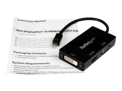 STARTECH mDP to VGA DVI HDMI Adapter Audio, Video, Display & TV Optionen & Zubehör Videoadapter &