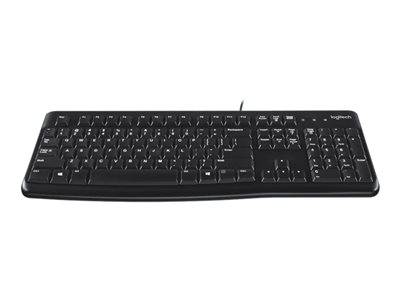 LOGI K120 corded Keyboard HRV-SLV Peripheriegeräte & Zubehör Tastaturen Kabelgebunden