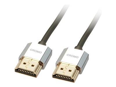 LINDY Slim High-Speed-HDMI-Kabel 1m Audio, Video, Display & TV Optionen & Zubehör Videoadapter &