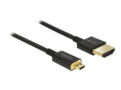 DELOCK Kabel HDMI-A > Micro-D 3D 4K 1 m Audio, Video, Display & TV Optionen & Zubehör Videoadapter