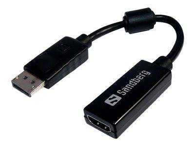 SANDBERG Adapter DisplayPor zu HDMI Audio, Video, Display & TV Optionen & Zubehör Videoadapter &