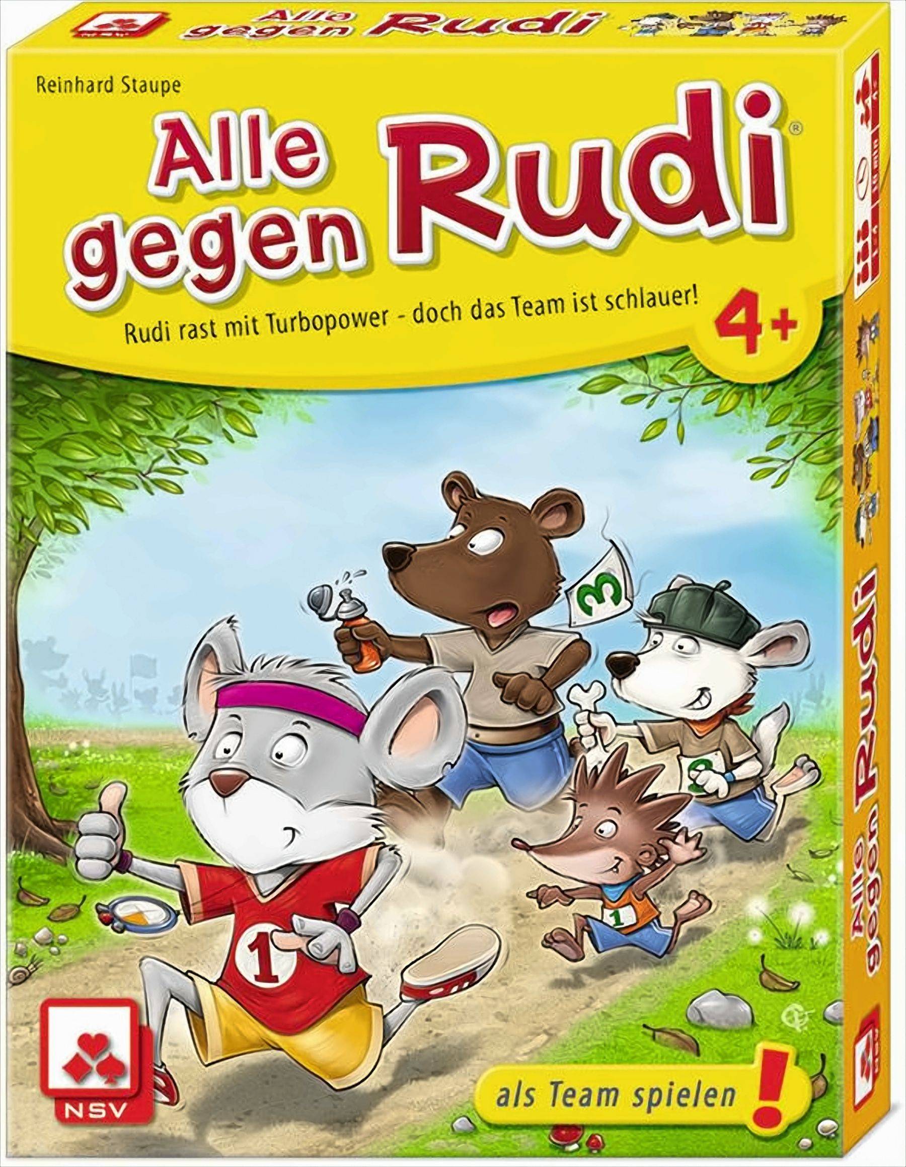 Nürnberger Spielkarten - Alle gegen Rudi Neu & OVP