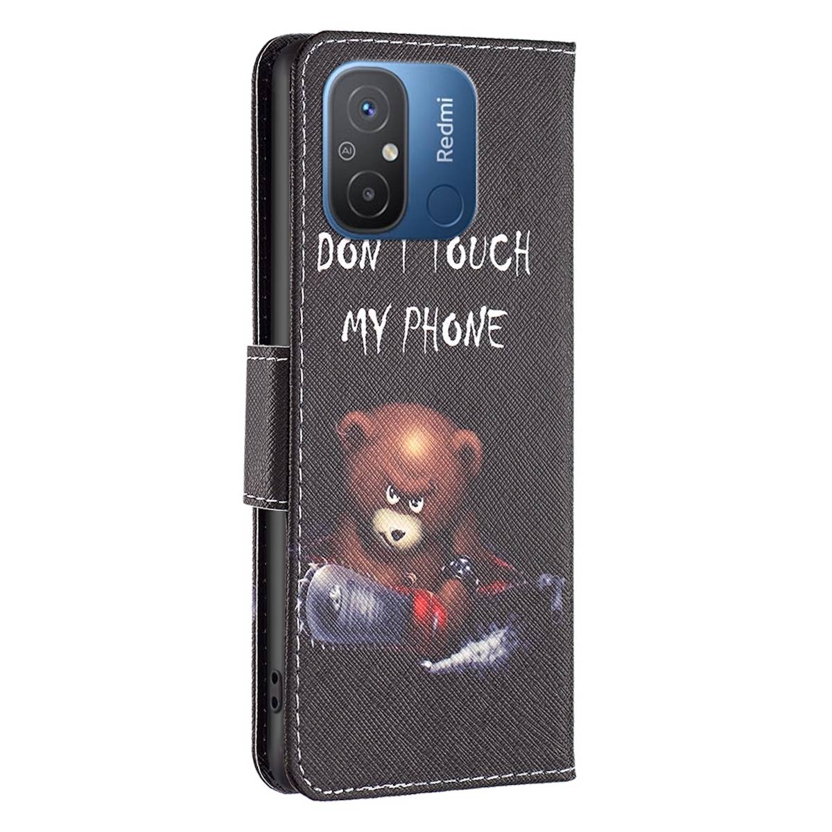 Für Xiaomi Redmi 12C Kunstleder Handy Tasche Book Motiv 1 Schutz Hülle