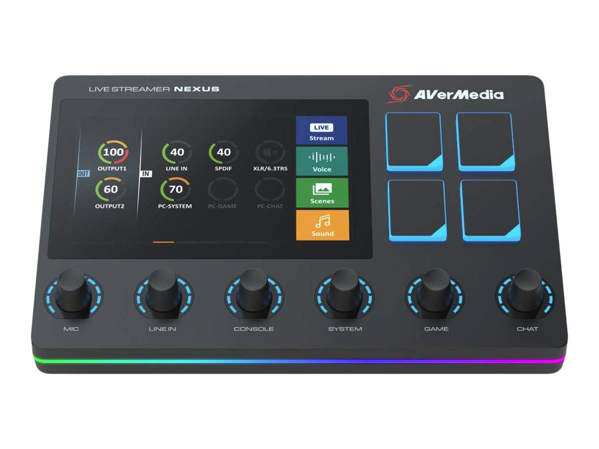 AVerMedia Live Streamer AX310 - Audio Mixer/Streamer