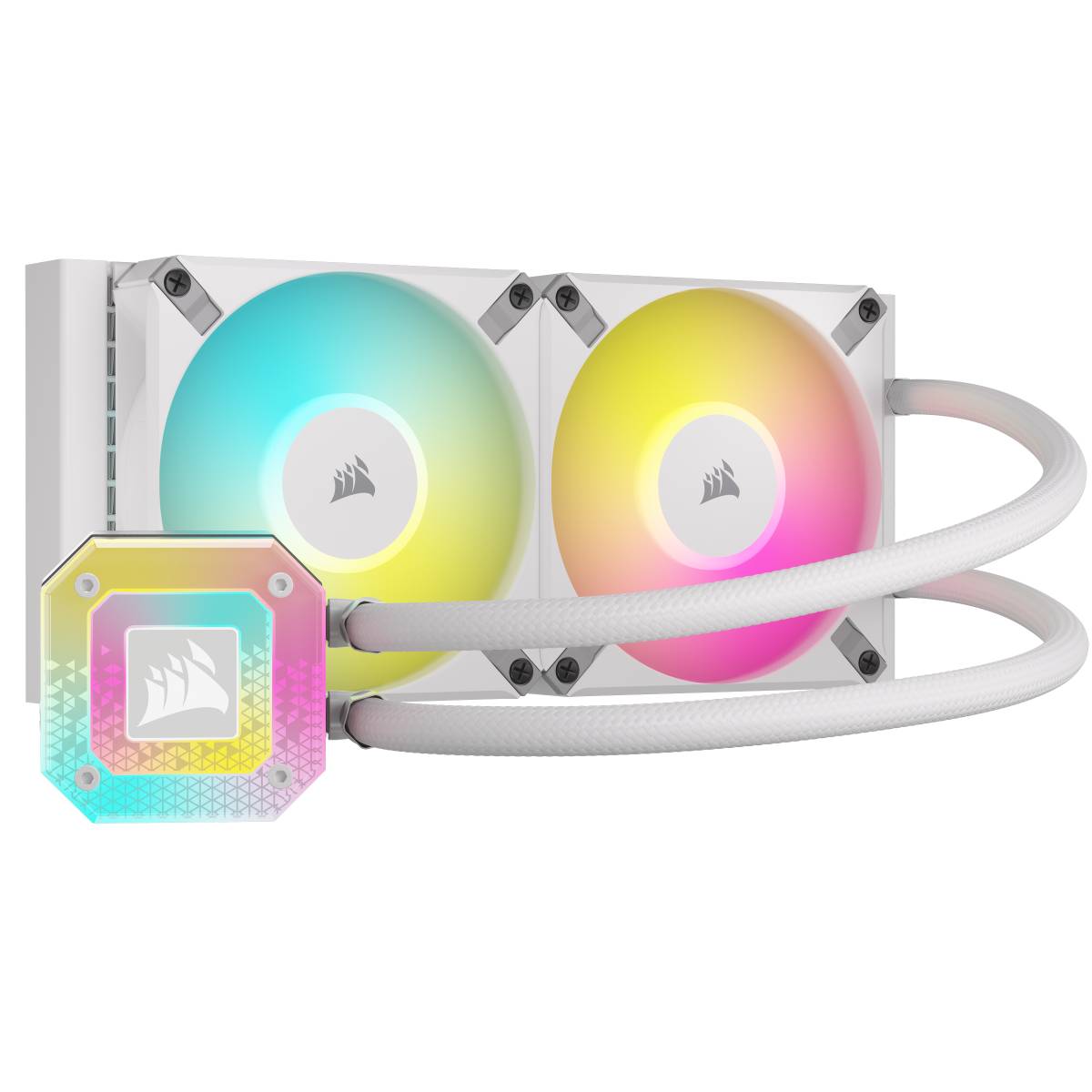 Wasser-Kühlsystem iCUE H100i ELITE CAPELLIX XT WHITE