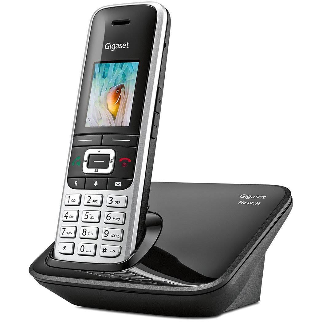 Gigaset Premium 100 - Schnurlostelefon mit Rufnummernanzeige - ECO DECTGAP - Sc