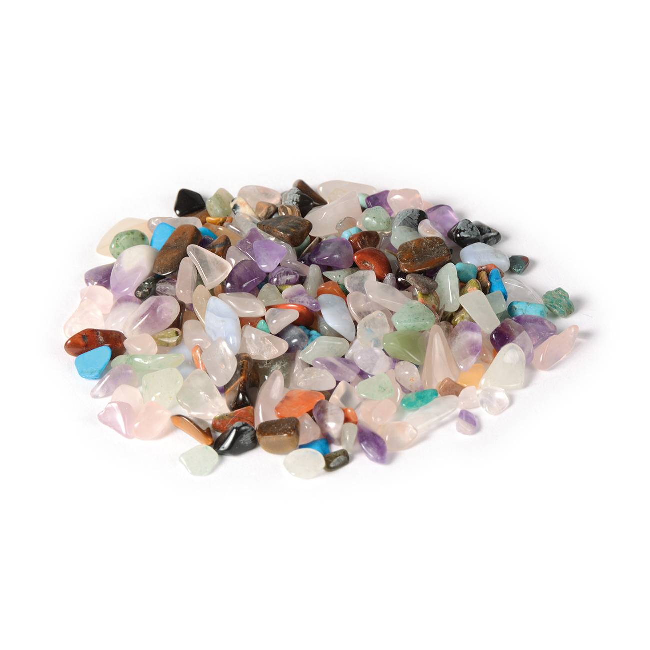 EDUPLAY 130309 Schmucksteine klein im Organzabeutel (Mitgebsel), mehrfarbig (1 Set im Beutel)